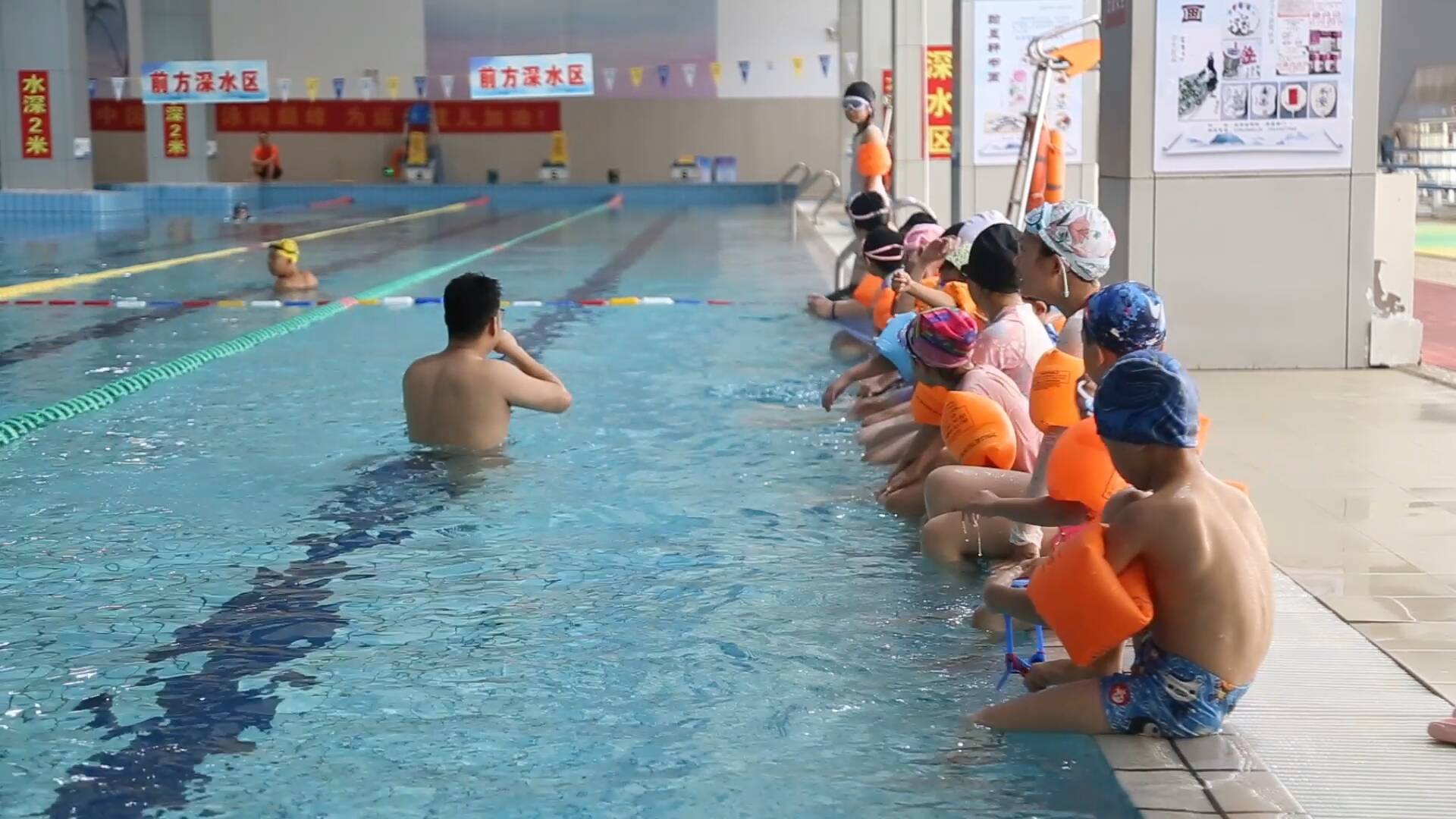 广饶:夏日戏水享清凉安全防线不松懈(图3)